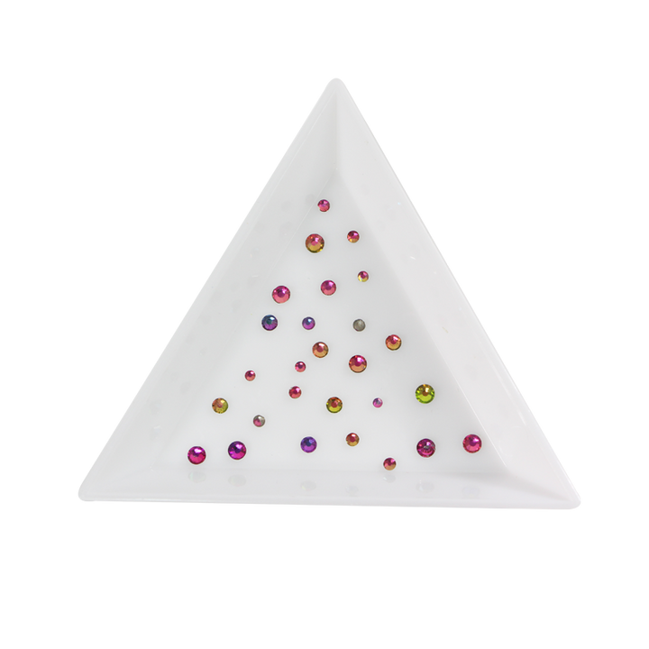Nail Art Stones Bag - Pink/Green AB 005