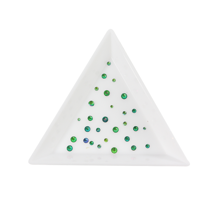 Nail Art Stones Bag - Green/Purple AB 006