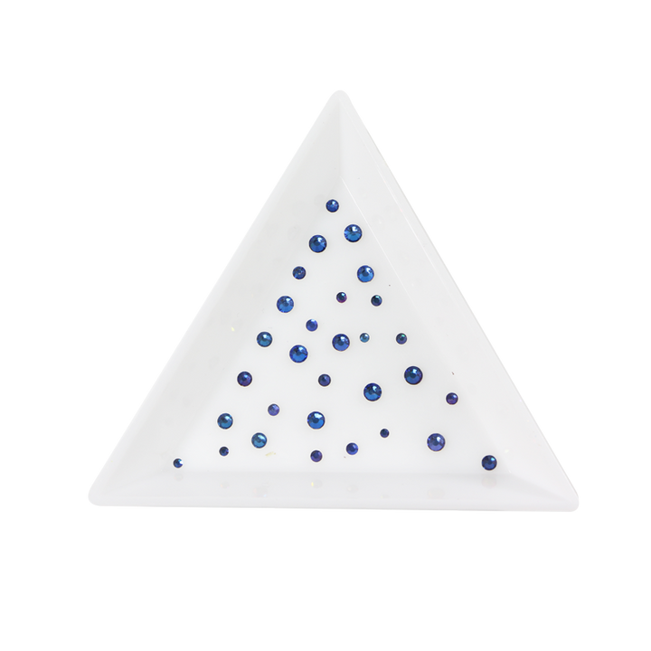 Décorations en Sachet Pierres Bleu/Mauve Hologramme 007