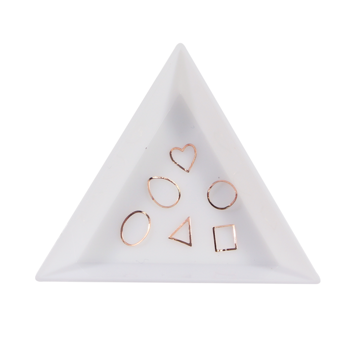 Nail Art Studs Bag - Rose Gold Frames 008