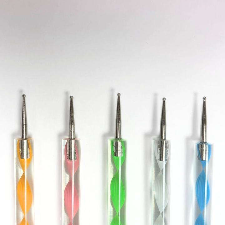 Dotting Tool - Kit of 5 with Metal Dotting Heads