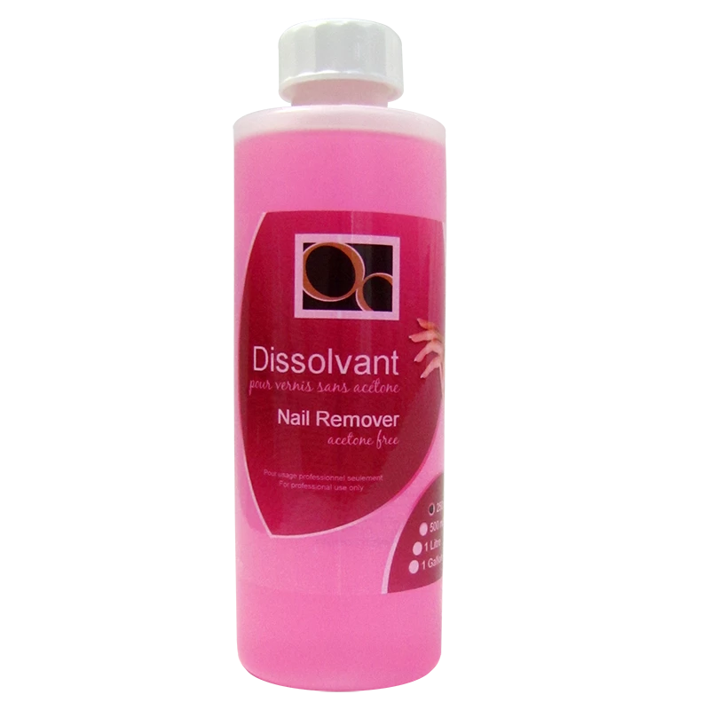 Dissolvant pour Vernis à Ongles Sans Acétone Ongles d'Or