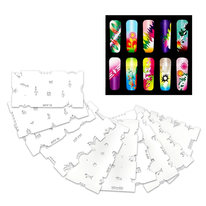 airbrush nail art