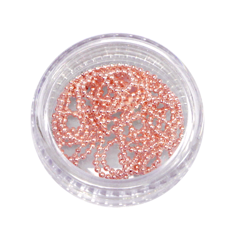 Nail Art Kit 19 - Rose Gold Bead Chain