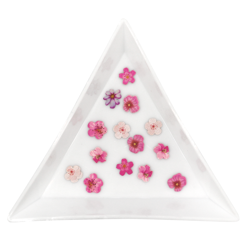 Ensemble Nail Art Forme 06 - Fleurs Roses