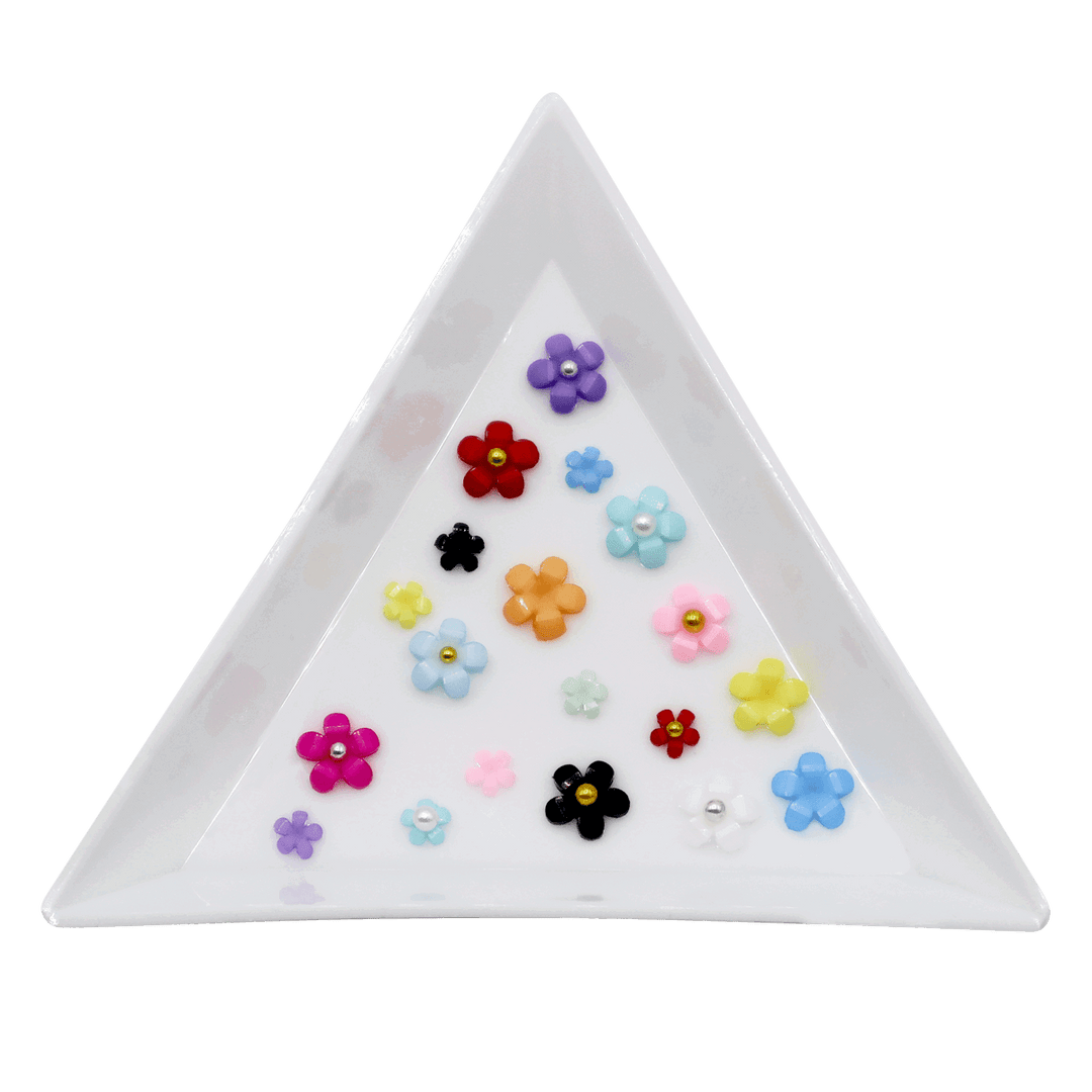 Nail Art Kit - 3D Flowers 12 colours
