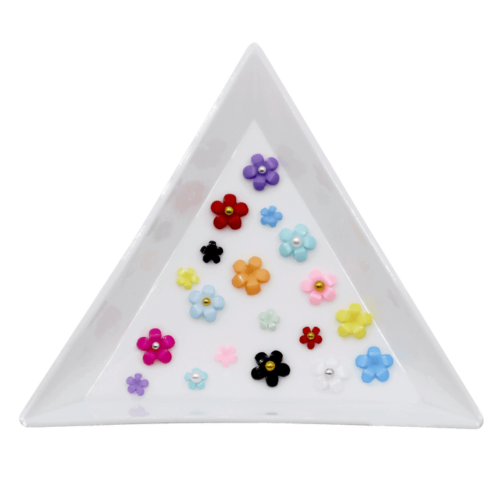 Nail Art Kit - 3D Flowers 12 colours