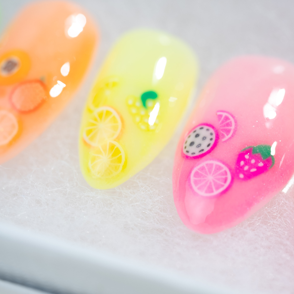Nail Art Kit - 3D Fruits 12 colours