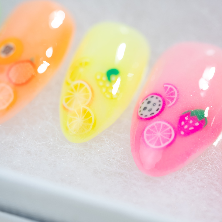 Nail Art Kit - 3D Fruits 12 colours