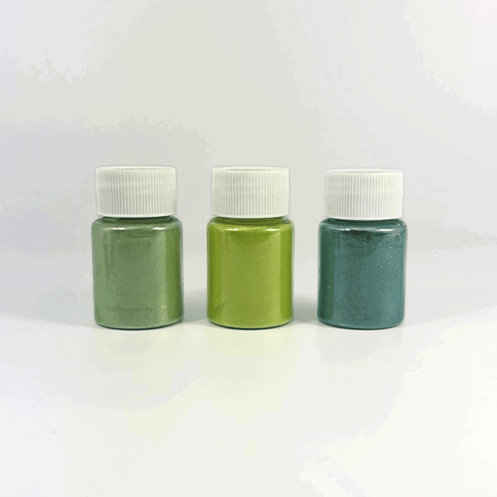 Ensemble de Poudres de Mica (6pcs) - Nail Art Lumineux