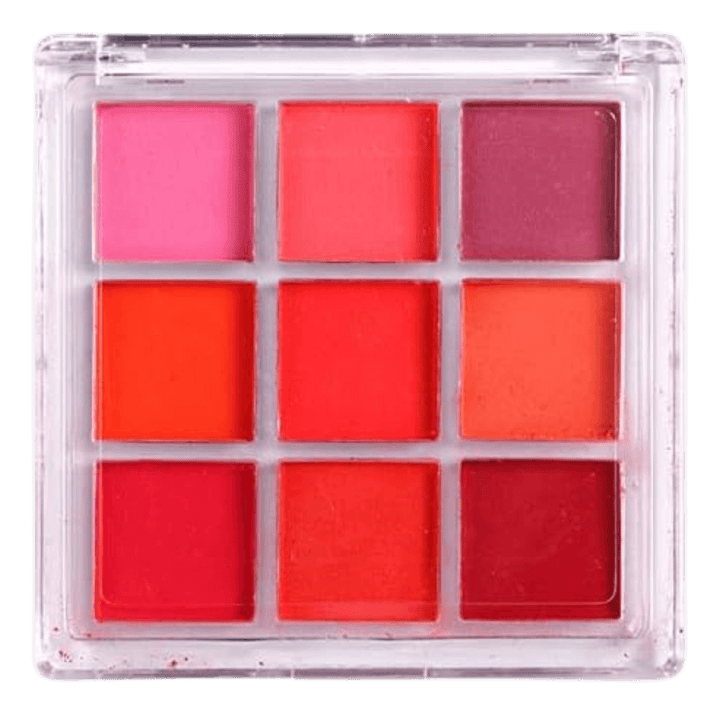 Palette de Pigments pour Ongles Dégradés Aura Nails  rouge rose