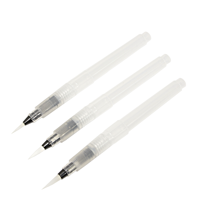 Refillable Watercolor Brush Pen Kit (3pcs)