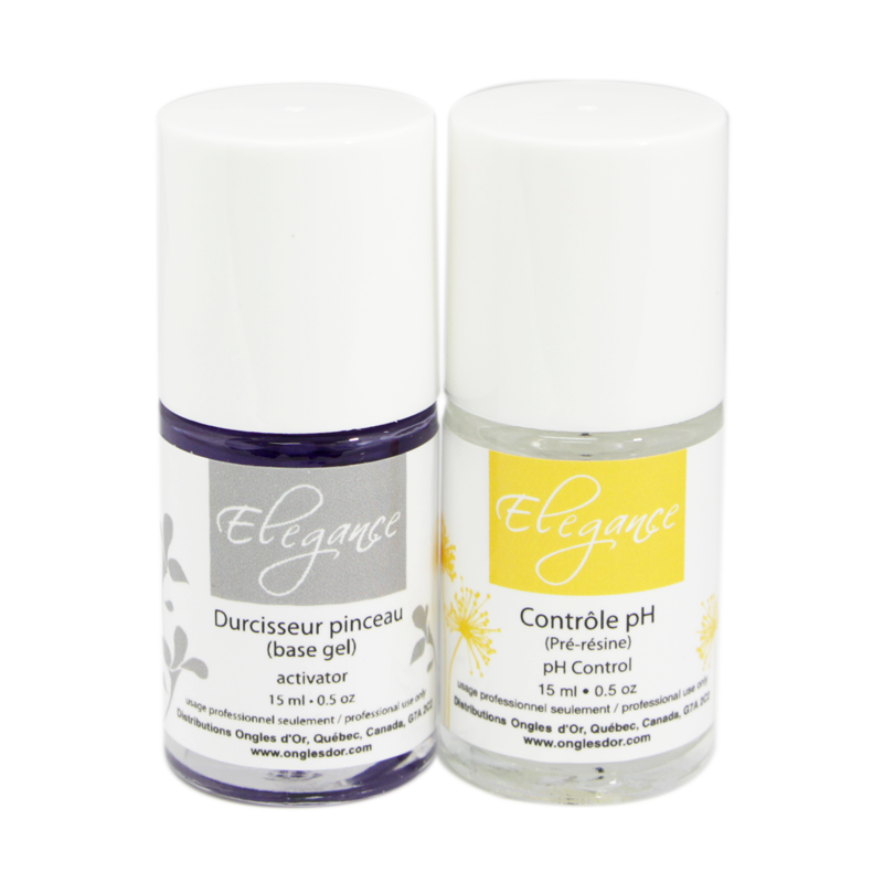 Élégance Résine Ensemble Départ Poudre Claire + Présentoir