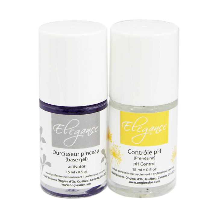 Élégance Résine Ensemble Départ Poudre Claire + Présentoir