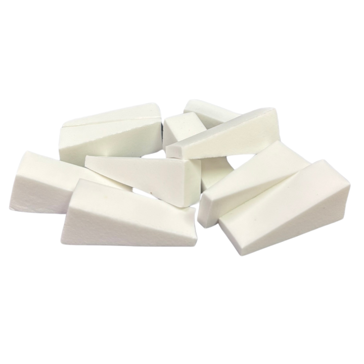 Éponges Triangle pour dégradé - Blanc (10pcs)