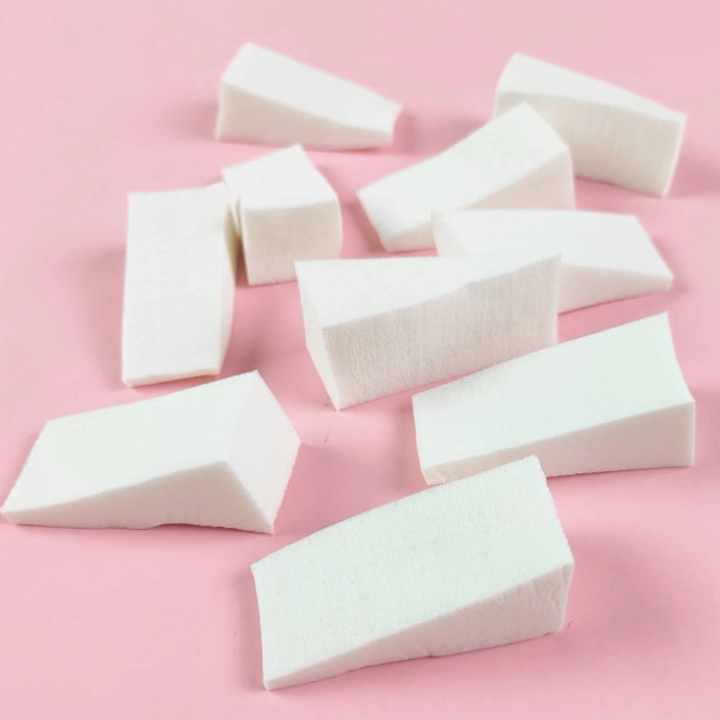 Éponges Triangle pour dégradé - Blanc (10pcs)