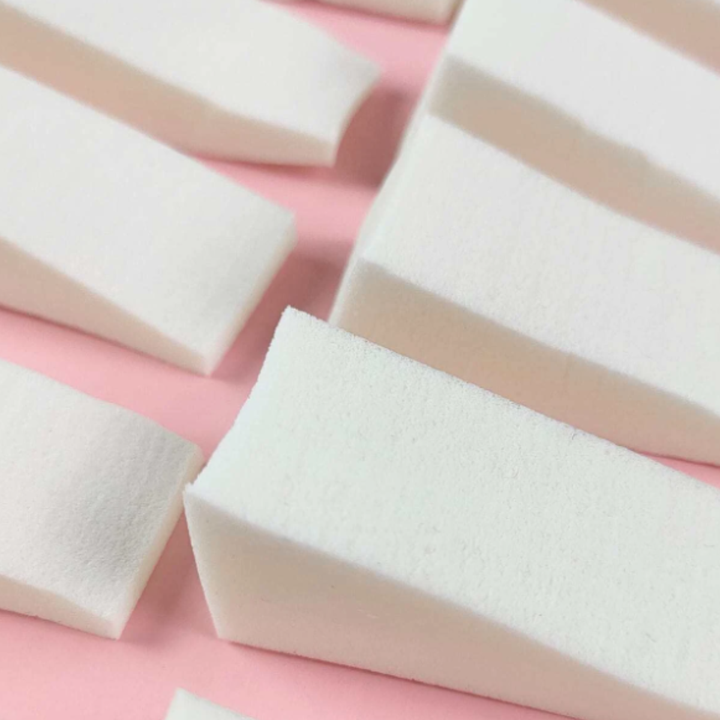 Éponges Triangle pour dégradé - Blanc (10pcs)