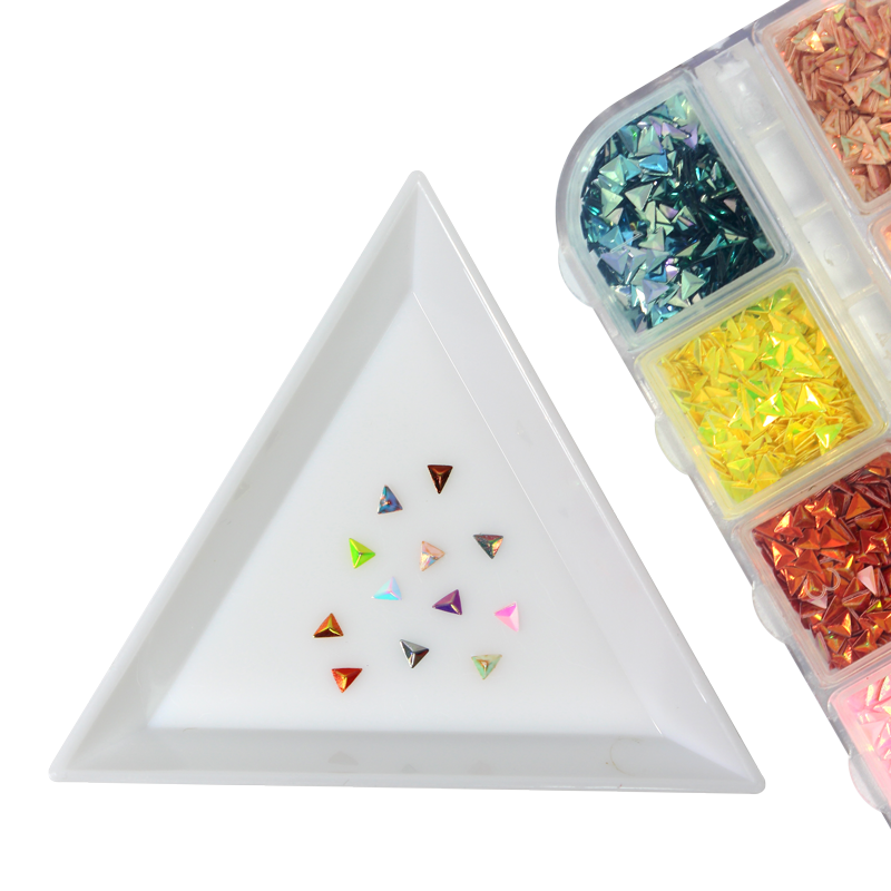 Decorative Triangle Shapes 12 Colors