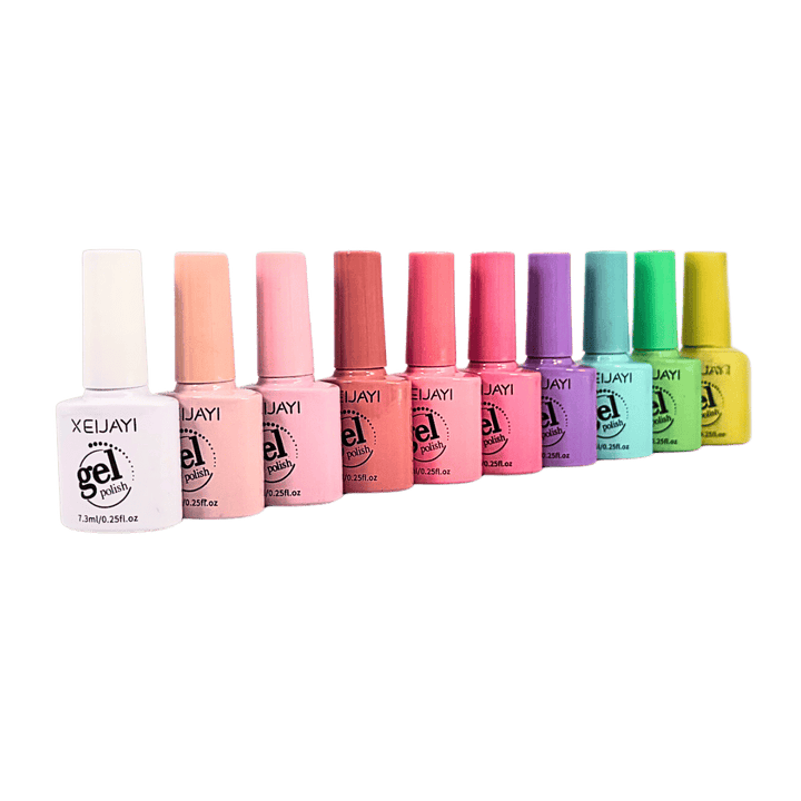Ensemble Vernis Gel 12 pcs - Pastel