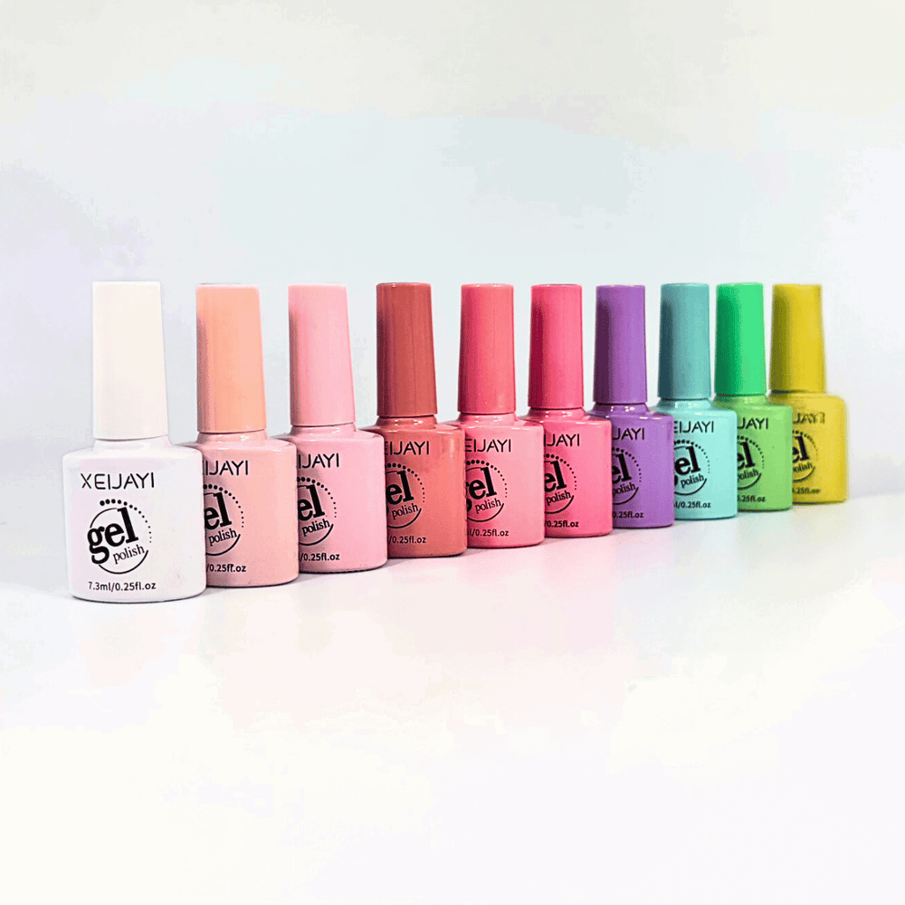 Ensemble Vernis Gel 12 pcs - Pastel