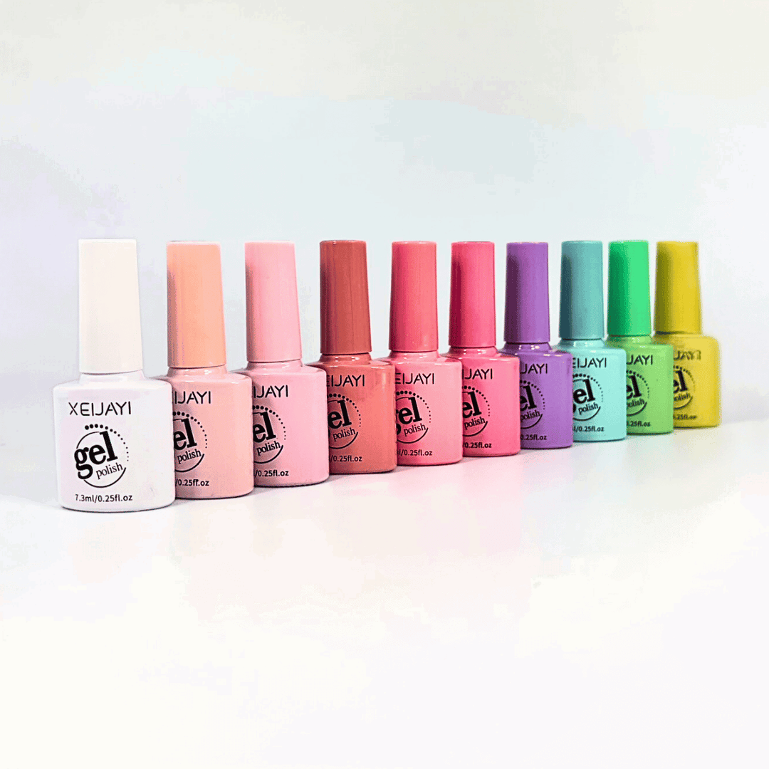 Ensemble Vernis Gel 12 pcs - Pastel