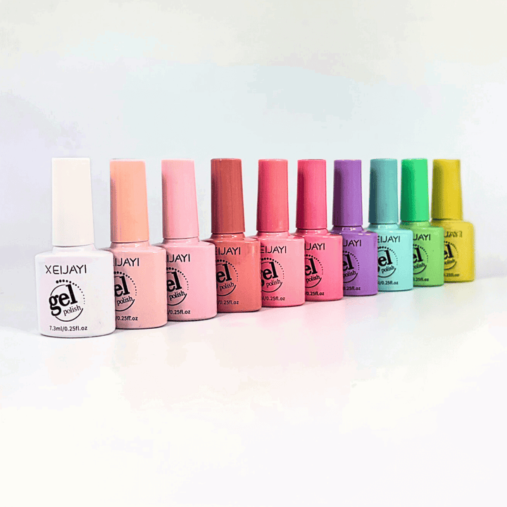 Ensemble Vernis Gel 12 pcs - Pastel