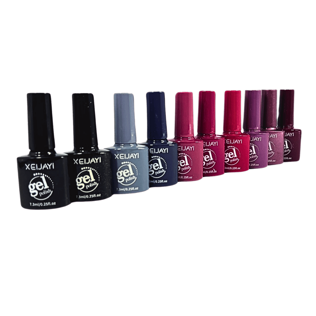 Ensemble Vernis Gel 12 pcs - Dark