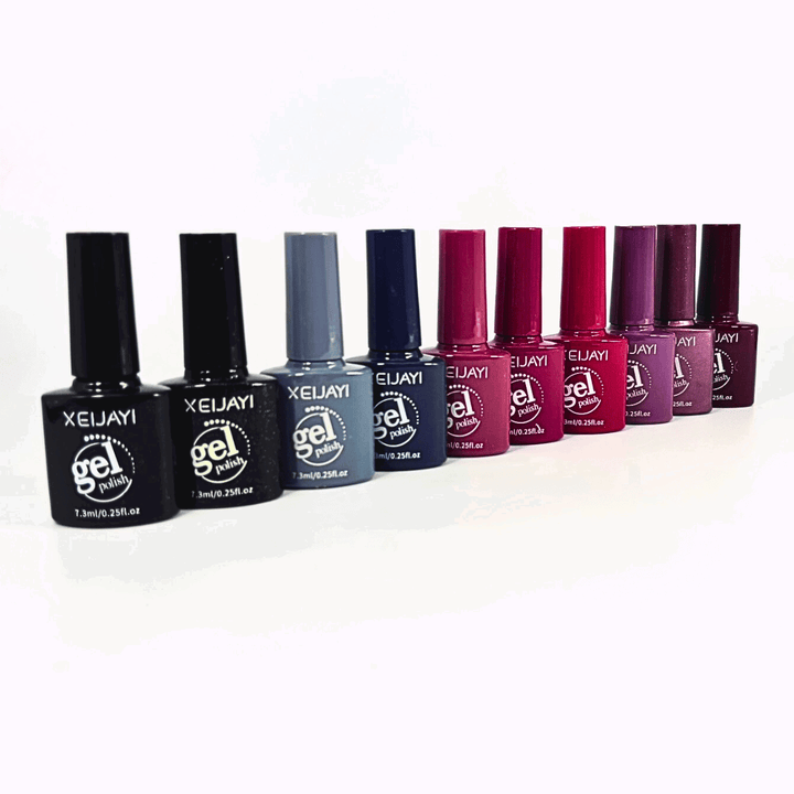 Gel Polish Set 12 pcs - Dark