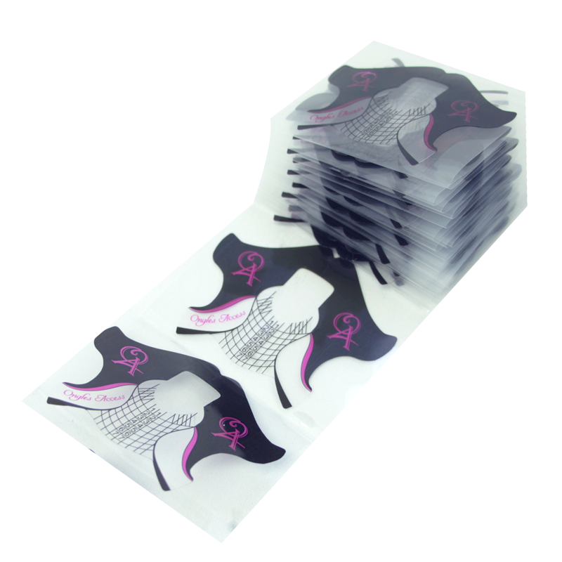 Chablon transparent pour extensions Ongles Access - 50pcs
