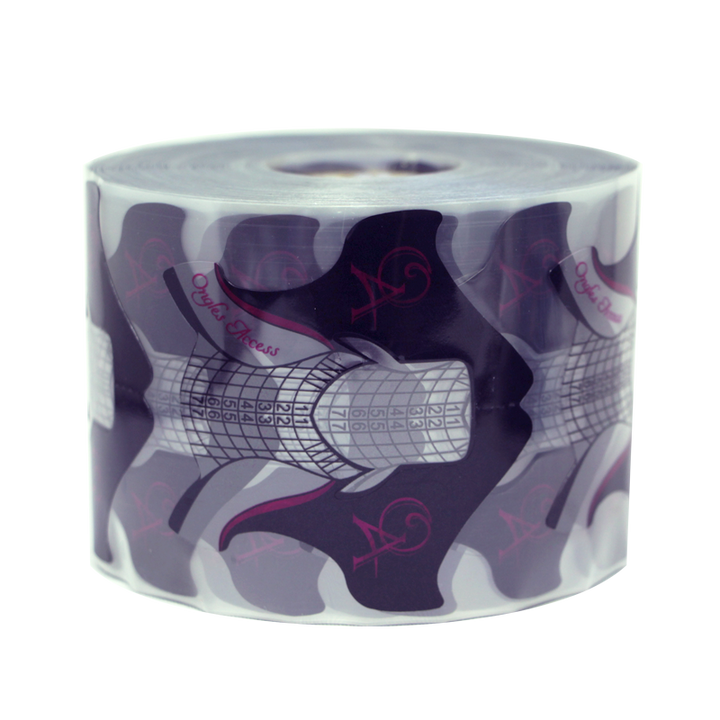 Ongles Access clear nail forms - 500pcs