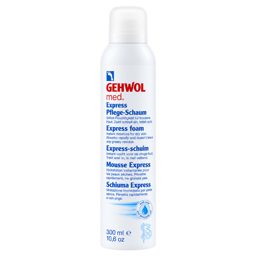 Gehwol MED Mousse Express 300 ml Soin hydratant pieds