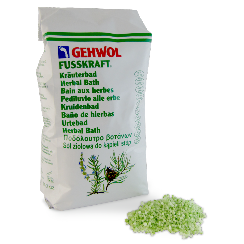 Gehwol Fusskraft Sel de Bain aux Herbes 400g - sachet