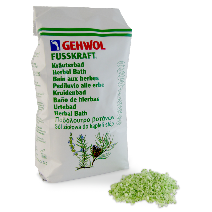 Gehwol Fusskraft Sel de Bain aux Herbes 400g - sachet
