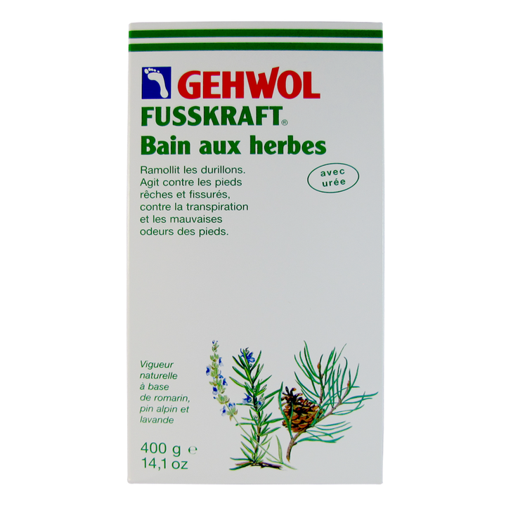 Gehwol Fusskraft Sel de Bain aux Herbes 400g - boîte