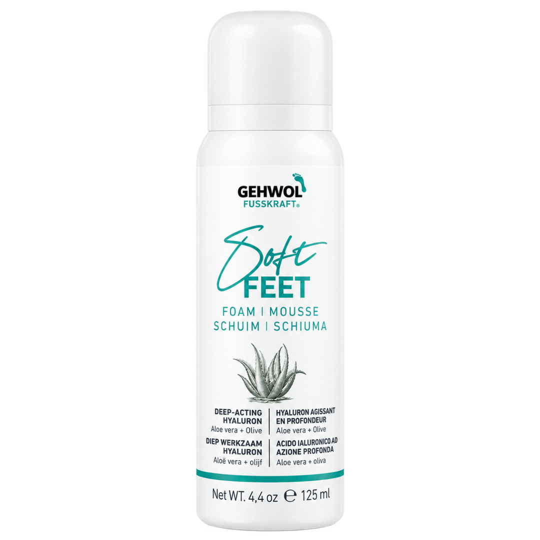 Gehwol Soft Feet Mousse avec Aloes 125 ml