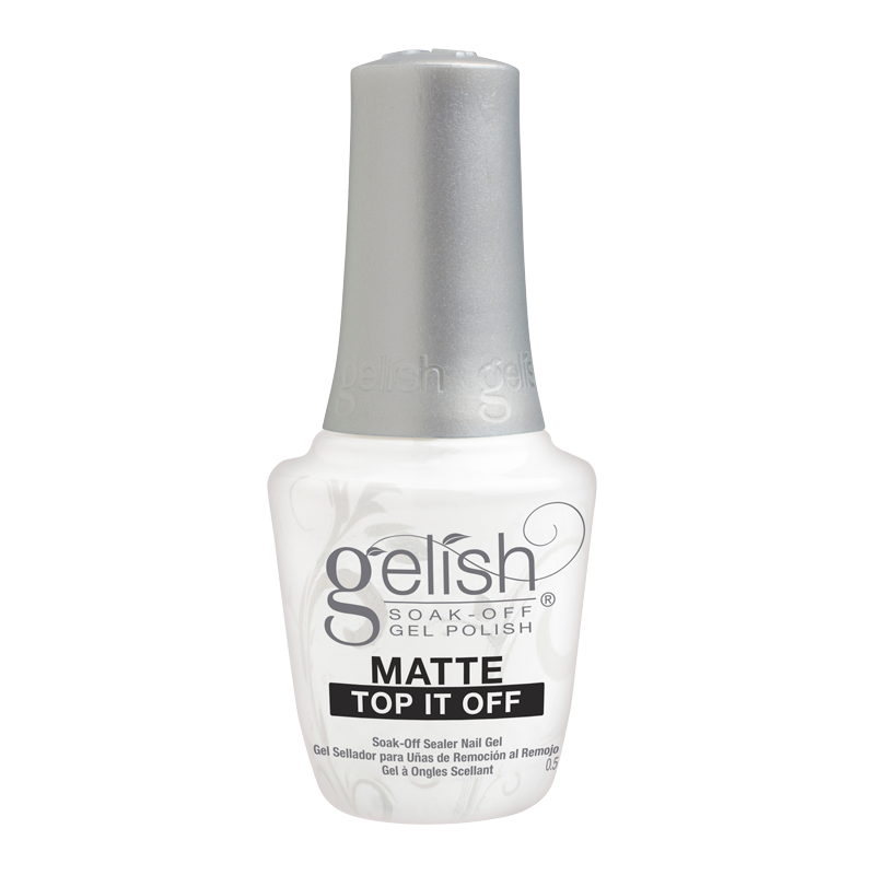 Gelish Vernis UV Duo Matte and Gloss Top Coat 2pcs