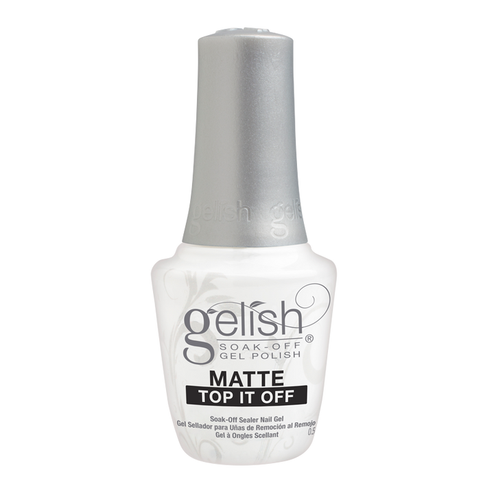 Gelish Vernis UV Duo Matte and Gloss Top Coat 2pcs