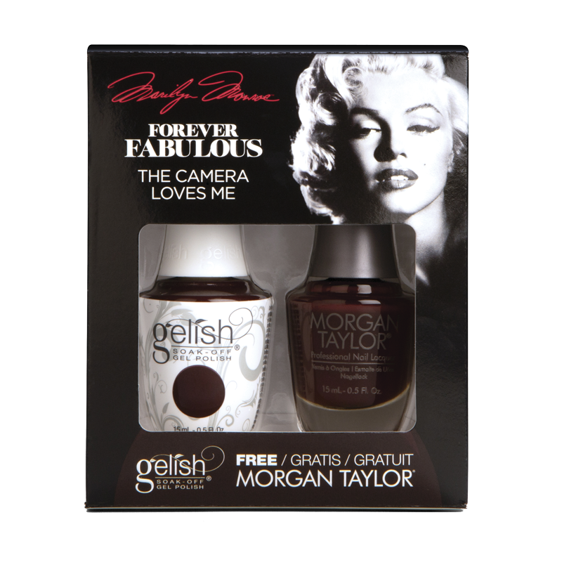 Gelish Vernis UV + Morgan Taylor The Camera Loves Me 15 mL