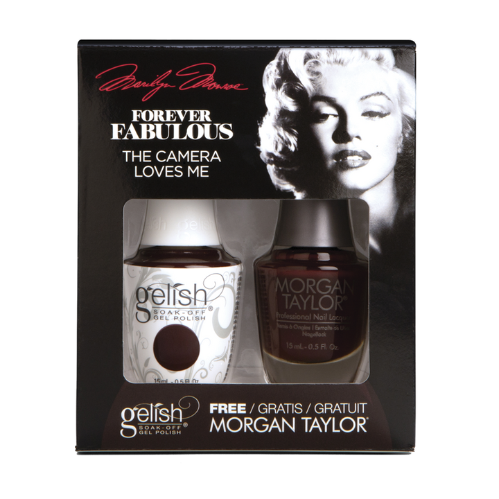 Gelish Vernis UV + Morgan Taylor The Camera Loves Me 15 mL
