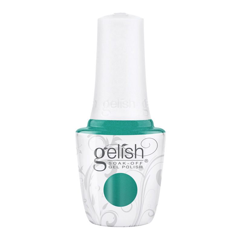 Gelish Vernis UV + Morgan Taylor Sir Teal to You