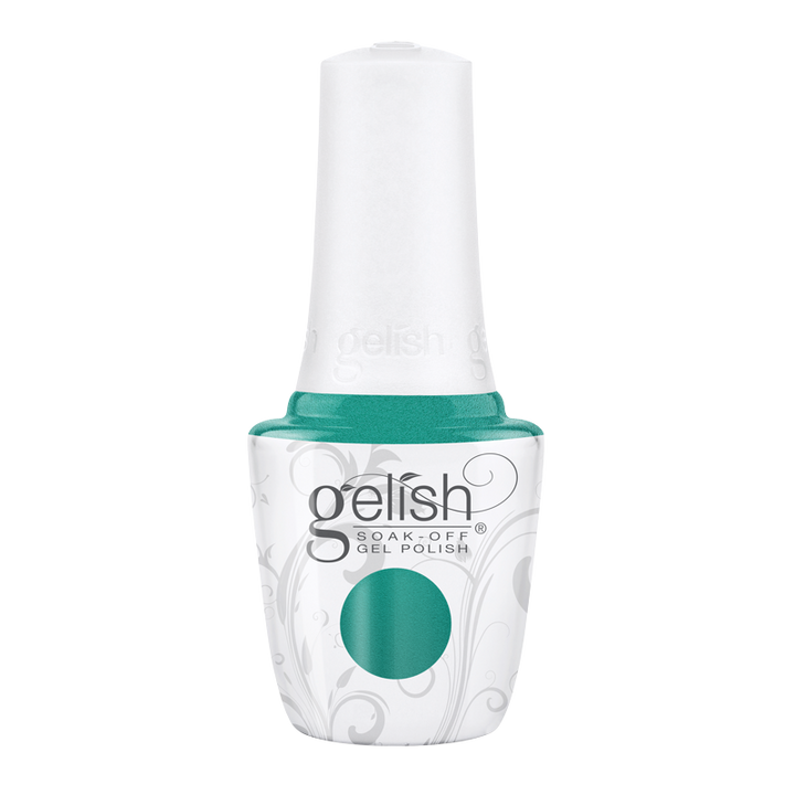 Gelish Vernis UV + Morgan Taylor Sir Teal to You