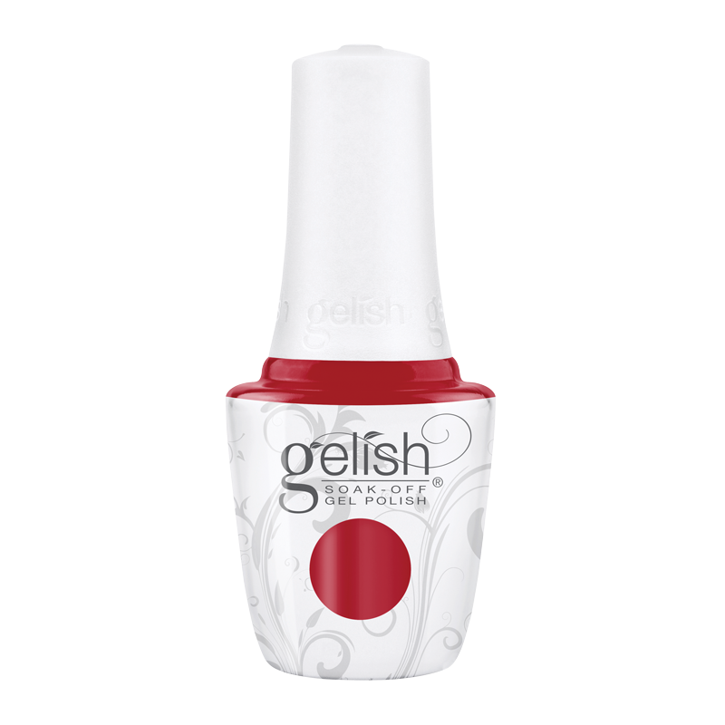 Gelish Vernis UV + Morgan Taylor Classic Red Lips