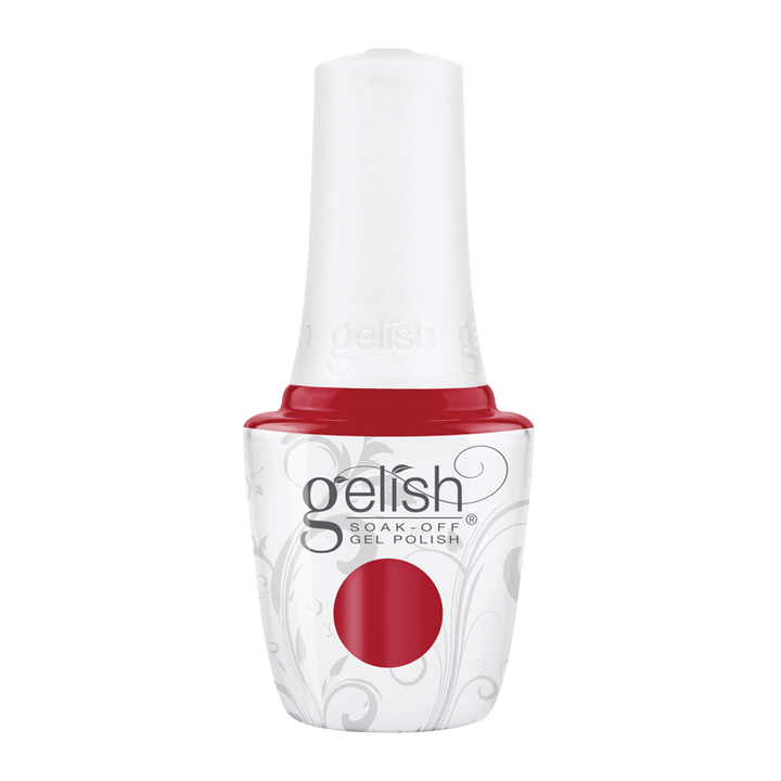 Gelish Vernis UV + Morgan Taylor Classic Red Lips