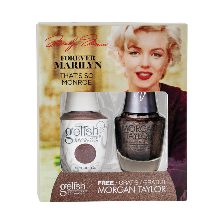 Gelish Vernis UV + Morgan Taylor That&