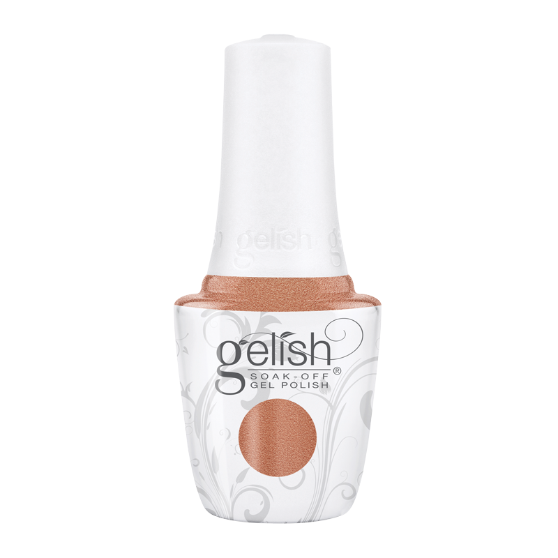 Gelish Vernis UV + Morgan Taylor Copper Dream