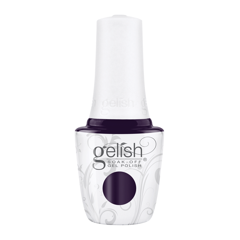 Gelish Vernis UV + Morgan Taylor A Kiss in the Dark