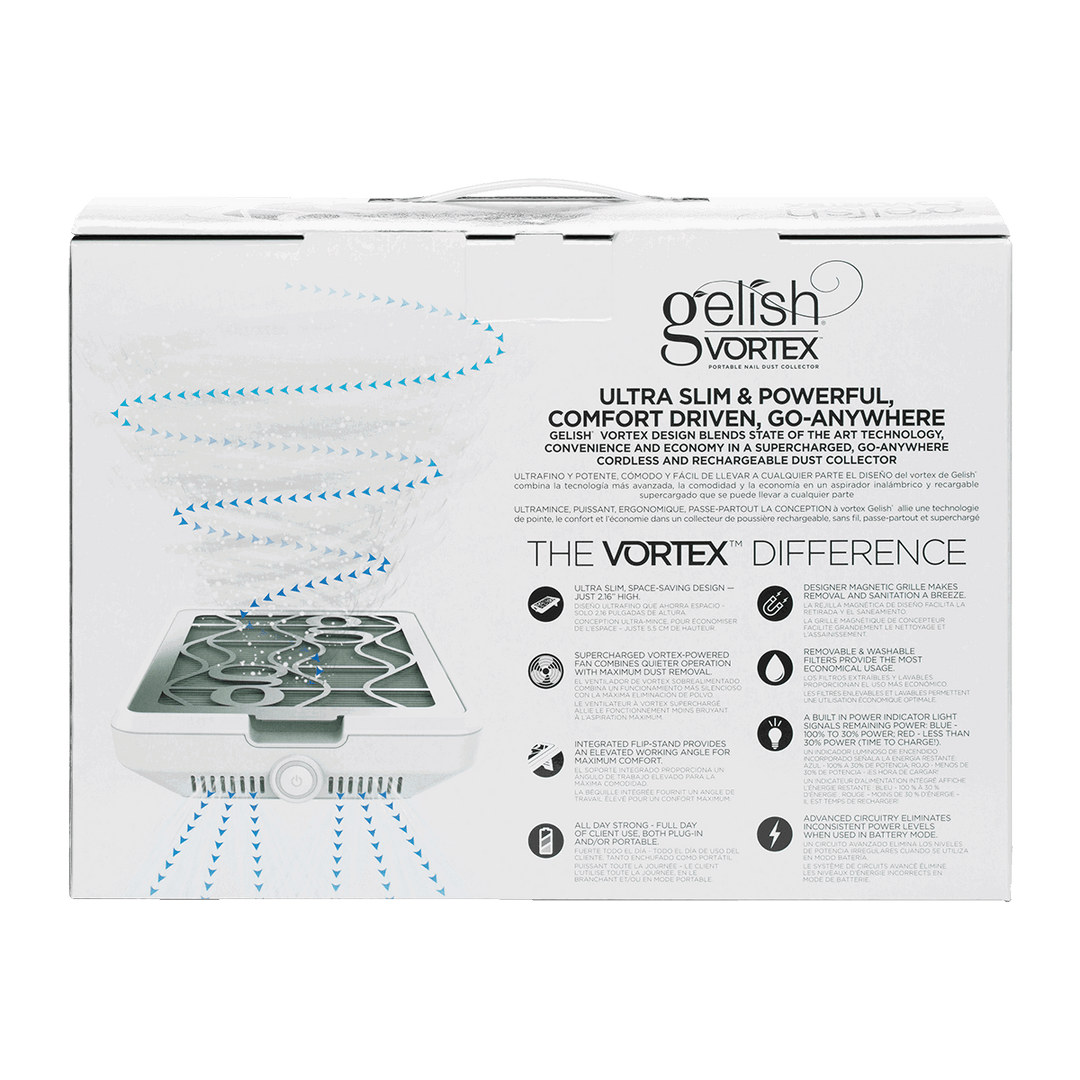 Gelish Vortex Nail Dust Collector Rechargeable (110V)