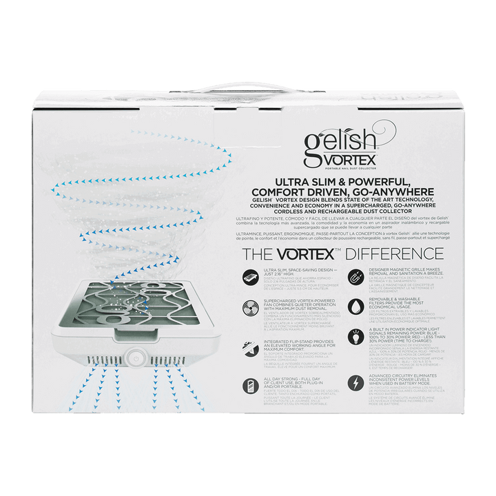 Gelish Vortex Nail Dust Collector Rechargeable (110V)