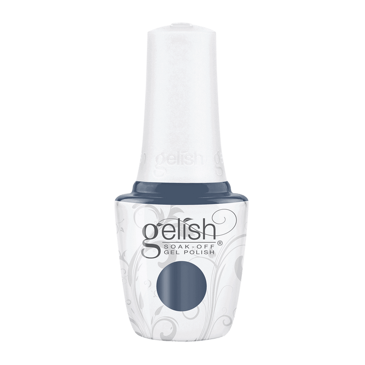 Gelish Vernis UV Tailored for You 15mL, Collection Plaid Reputation, automne 2022, bleu, gris
