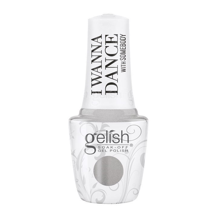 Gelish Vernis UV Certified Platinum 15mL, I Wanna Dance With Somebody, argent